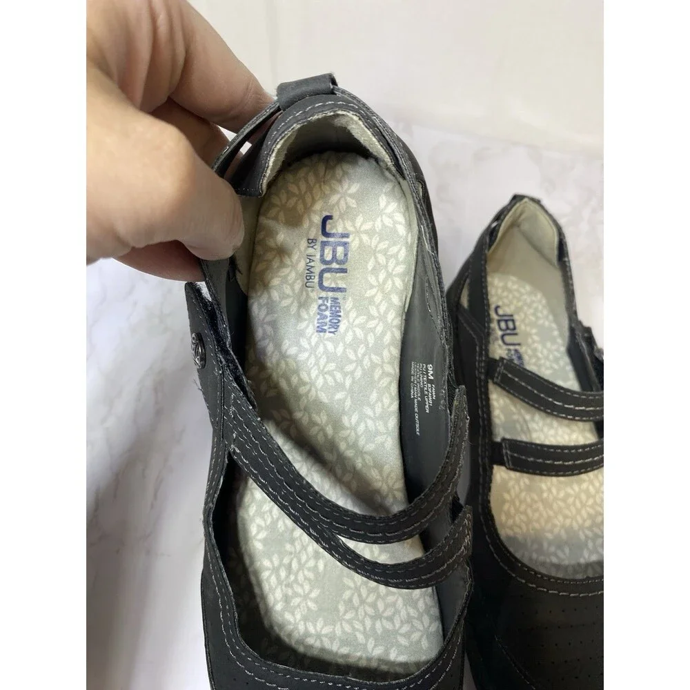 JBU Fawn Fawn Sz 9M Womens Classic Mary Jane Comfort Casual Flats Shoes